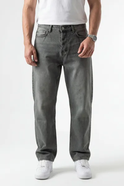 Haki Baggy Erkek Kot Pantolon 444770