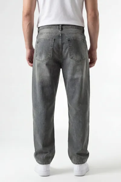 Haki Baggy Erkek Kot Pantolon 444770
