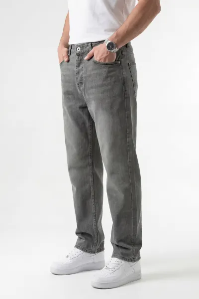Haki Baggy Erkek Kot Pantolon 444770