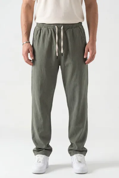 haki-baggy-yikamali-belden-baglamali-erkek-pantolon-450168