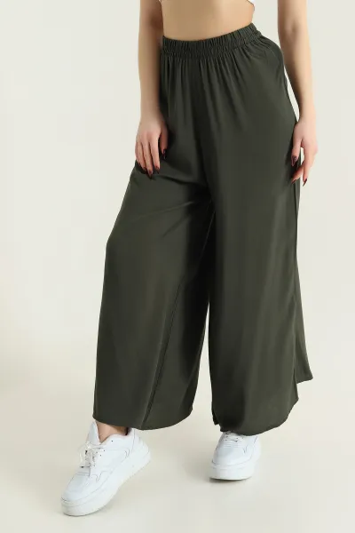 haki-beli-lastikli-salvar-dokuma-kadin-pantolon-430045
