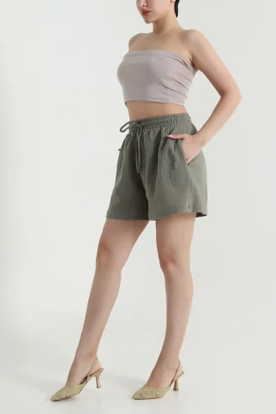 haki-cepli-muslin-keten-kadin-sort-470190