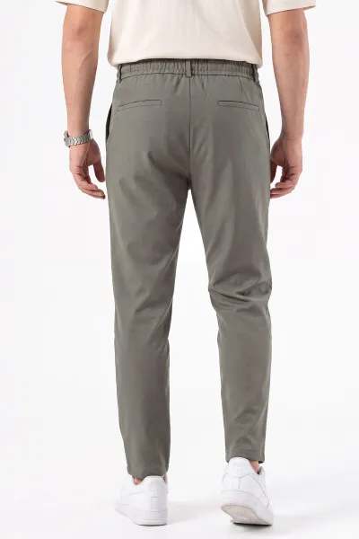 Haki Duble Paça Double Kumaş Pantolon 472199