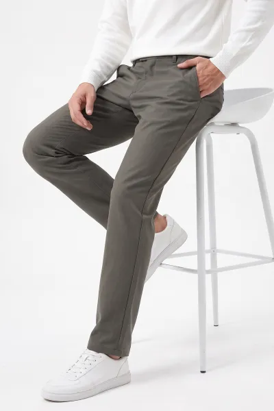 Haki Gabardin Erkek Pantolon 491675