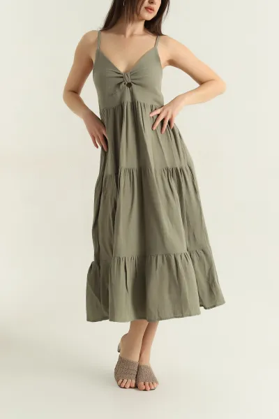 haki-gipeli-askili-muslin-kadin-elbise-363001