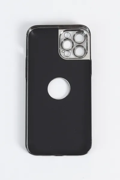 Haki iPhone 12 Pro Max Uyumlu Delux Serisi Kamera Korumalı Deri Desenli Premium Telefon Kılıfı 348538