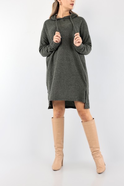 haki-kapusonlu-tunik-elbise-91039