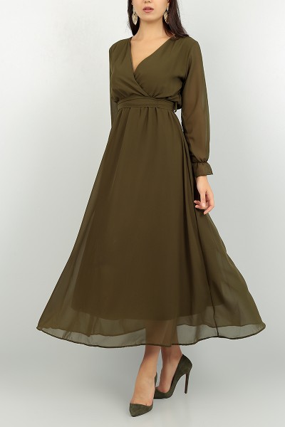 haki-kemerli-yeni-sezon-sifon-elbise-74334