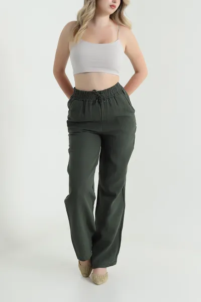 haki-muslin-keten-kadin-pantolon-462160