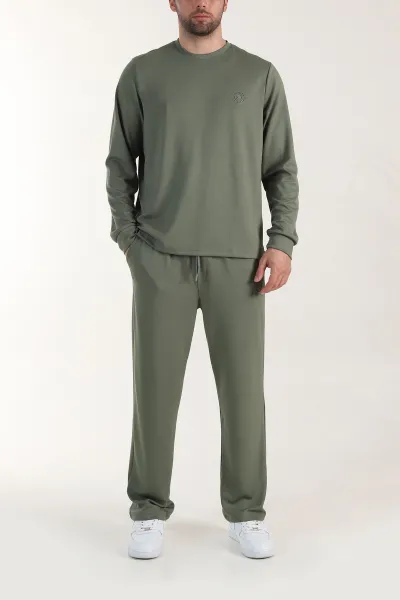 haki-oysho-kumas-baggy-erkek-ikili-takim-405372