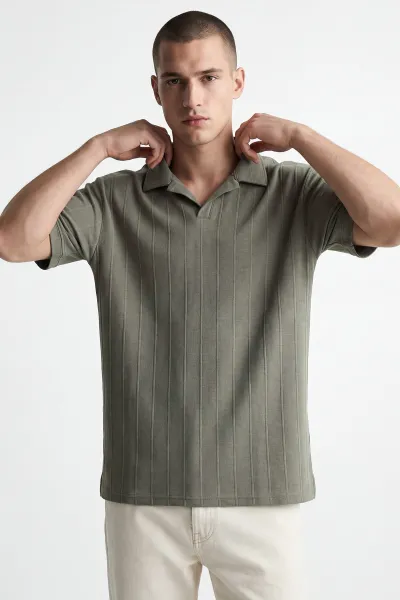 haki-pike-kumas-oversize-polo-yaka-erkek-tisort-448945