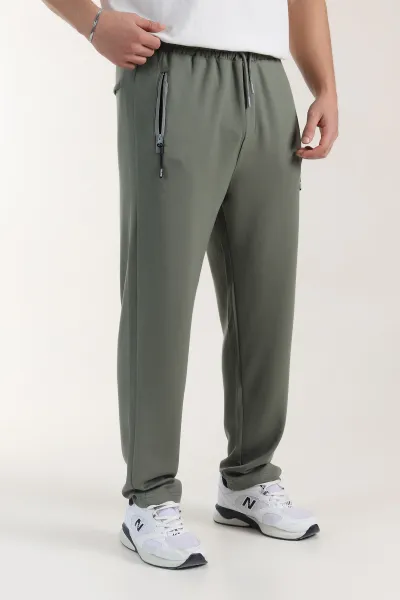 haki-relaxed-fit-oysho-kumas-fermuarli-cepli-erkek-esofman-alti-402203