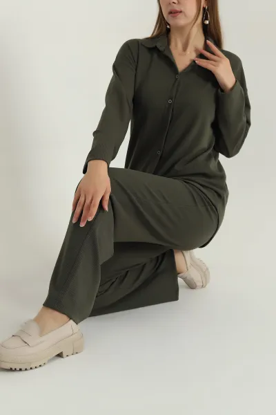 haki-selanik-triko-kadin-ikili-takim-397848