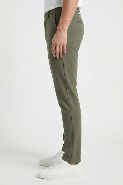 Haki Slim Fit Erkek Kumaş Pantolon 422336
