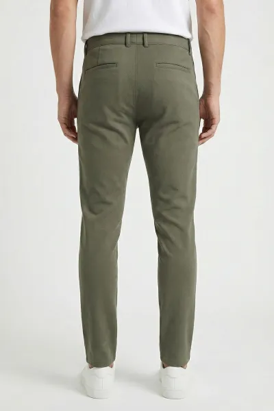 Haki Slim Fit Erkek Kumaş Pantolon 422336