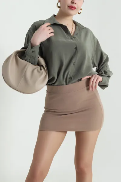 haki-uzun-kollu-modal-kadin-gomlek-440163