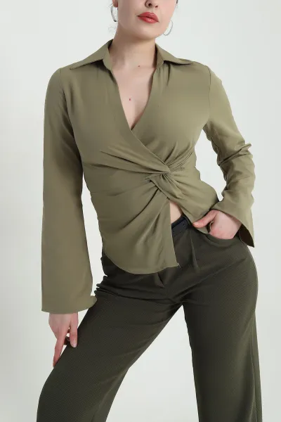 haki-yeni-sezon-poplin-kadin-bluz-461392