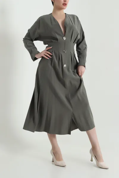 haki-yirtmacli-tencel-kadin-elbise-449037