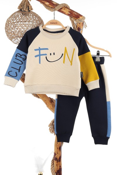 bebe-mavisi-hardal-1-4-yas-fun-baskili-uc-ip-sardonlu-erkek-cocuk-takim-141369