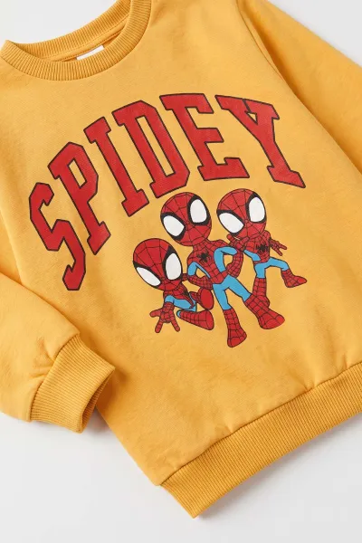 Hardal (1-5 Yaş) Spidey Baskılı 2 İp İçi Şardonlu  Erkek Çocuk 2'li Takım 497089