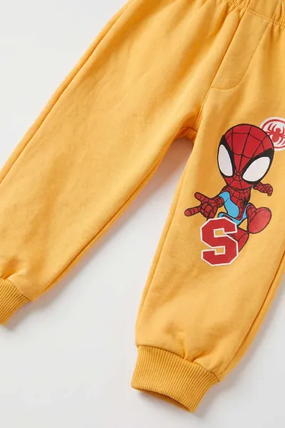 Hardal (1-5 Yaş) Spidey Baskılı 2 İp İçi Şardonlu  Erkek Çocuk 2'li Takım 497089