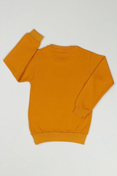 Hardal (4-8 Yaş) Super Core Baskılı Erkek Çocuk Sweatshirt 88949