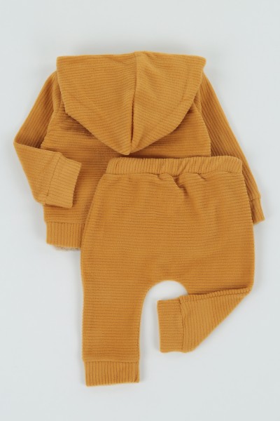 Hardal (6-18 ay) Peluş Cepli Kız Çocuk Takım 132706