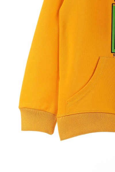 Hardal (9-12 Yaş) Strong Baskılı Kapüşonlu Erkek Çocuk Sweat 152518