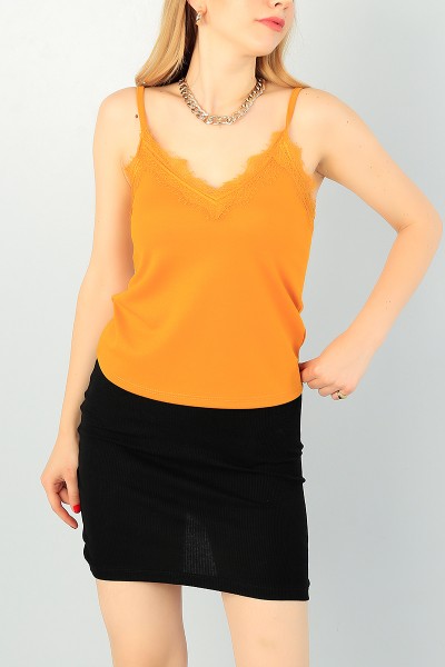 Hardal Dantelli Yaka Bayan Atlet 68568