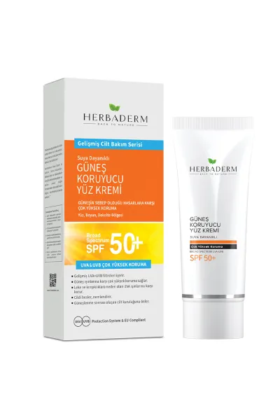 Herbaderm 50+ Spf Yuz Kremi 75 Ml 280223