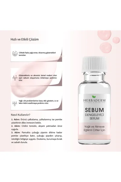 Herbaderm S.O.S Siyah Nokta Karşıtı Serum 20 ml 280222