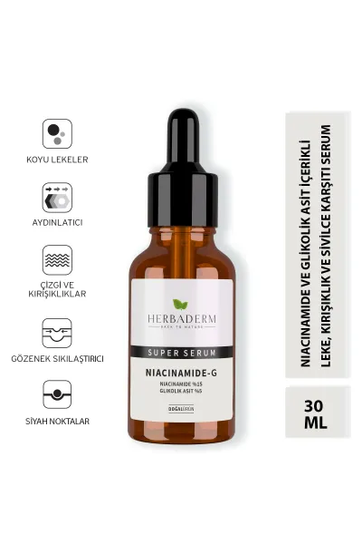 Herbaderm Super Serum Leke ve Kırışıklık Karşıtı 30 ml 280191