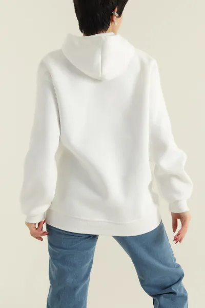 İçi Şardonlu Fermuarlı Kadın Sweat 418991