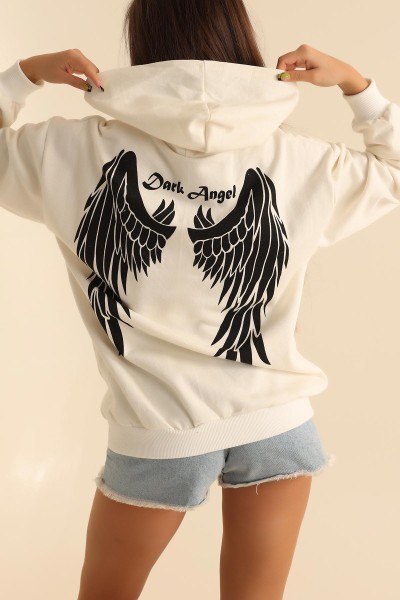 İki İp Kapüşonlu Bayan Sweat 199605