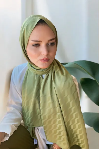 180x70 Jakar İpeksi Su Yolu Desen Şal 290789