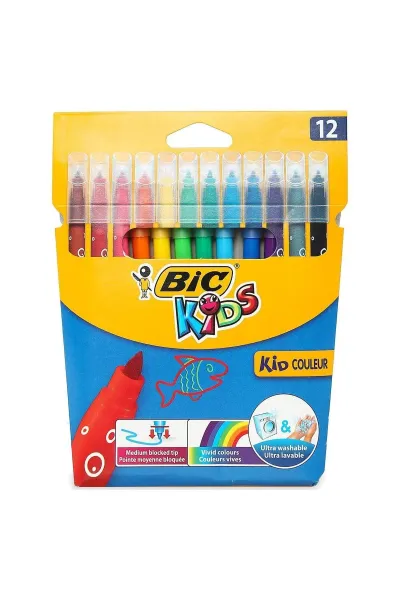 Bic Kids Couleur Keçeli Boya 12'li 273932