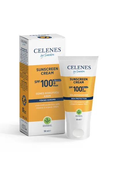 Celenes Herbal Güneş Koruyucu Krem SPF 100 Max 50 ml 281295