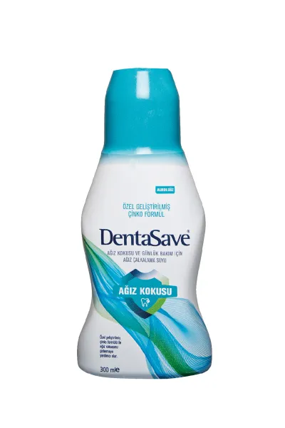 DentaSave Çinko Ağız Kokusu & Günlük Bakım İçin Çalkalama Suyu 300 ml 290820