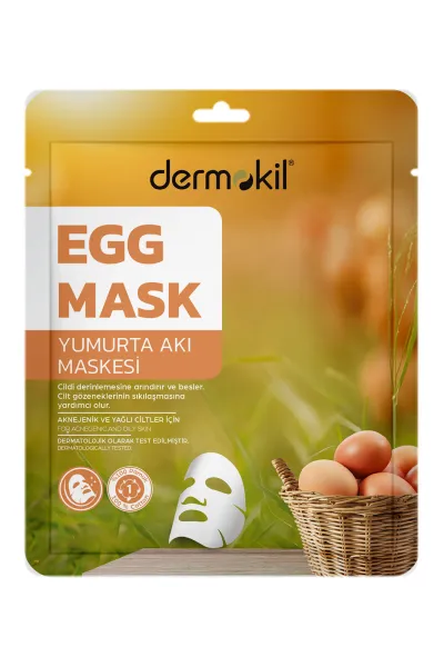 Dermokil Yumurta Maskesi (Aknejenik ve Yağlı Ciltler için) 20 gr 262759