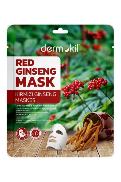 Dermokil Kırmızı Ginseng Maskesi (Karma Ciltler için) 20 gr 262760