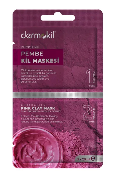 Detoks Etkili Pembe Kil Maske 15 ml 262805