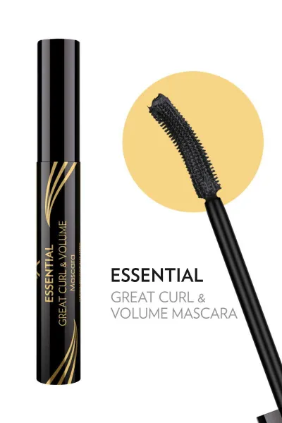 Essential Great Curl & Volume Mascara - Black - Kıvrım Veren Maskara 252053