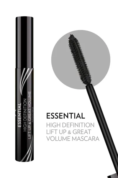Essential High Definition & Liftup & Great Volume Mascara - Black - Hacim Veren Maskara 252047