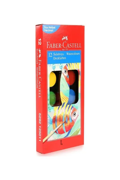 Faber Castell Redline Serisi Suluboya 12'li 272160
