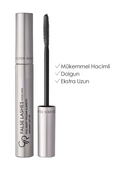 False Lashes Mascara - Black - Hacim Veren Maskara 252025