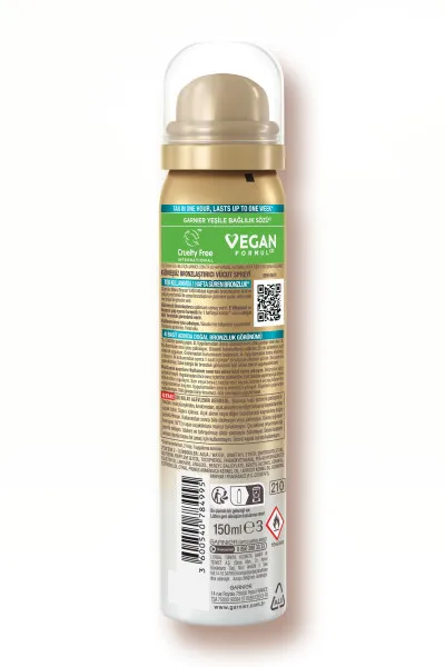 Garnier Ambre Solaire Natural Bronzer Güneşsiz Bronzlaştırıcı Sprey 150ml 260427
