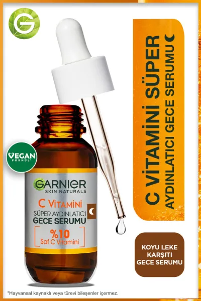 Garnier C Vitamini Süper Aydınlatıcı Gece Serumu 242113