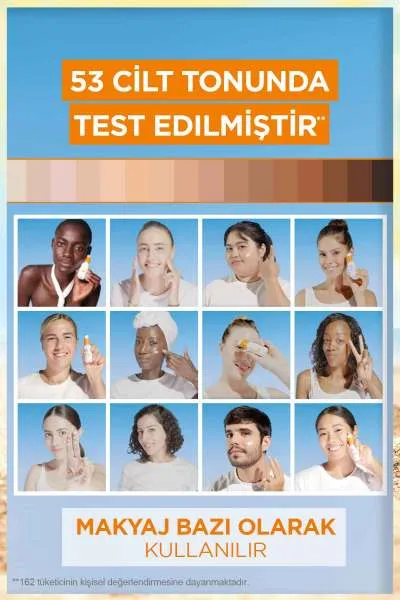 Garnier Invisible Spf50 Süper Uv Günlük Güneş Koruyucu Serum 30 ml 260359