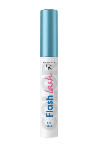 Golden Rose Flash Lash Colered Mascara No:03  Sky Blue Renkli Maskara 294781