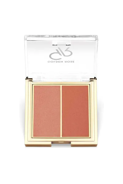 Golden Rose Iconic Blush Duo No: 02 Peachy Coral 263427
